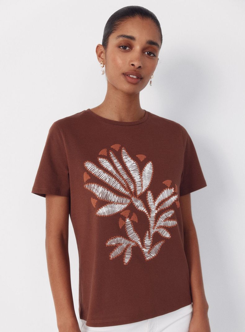 Polera Estampada Silueta
