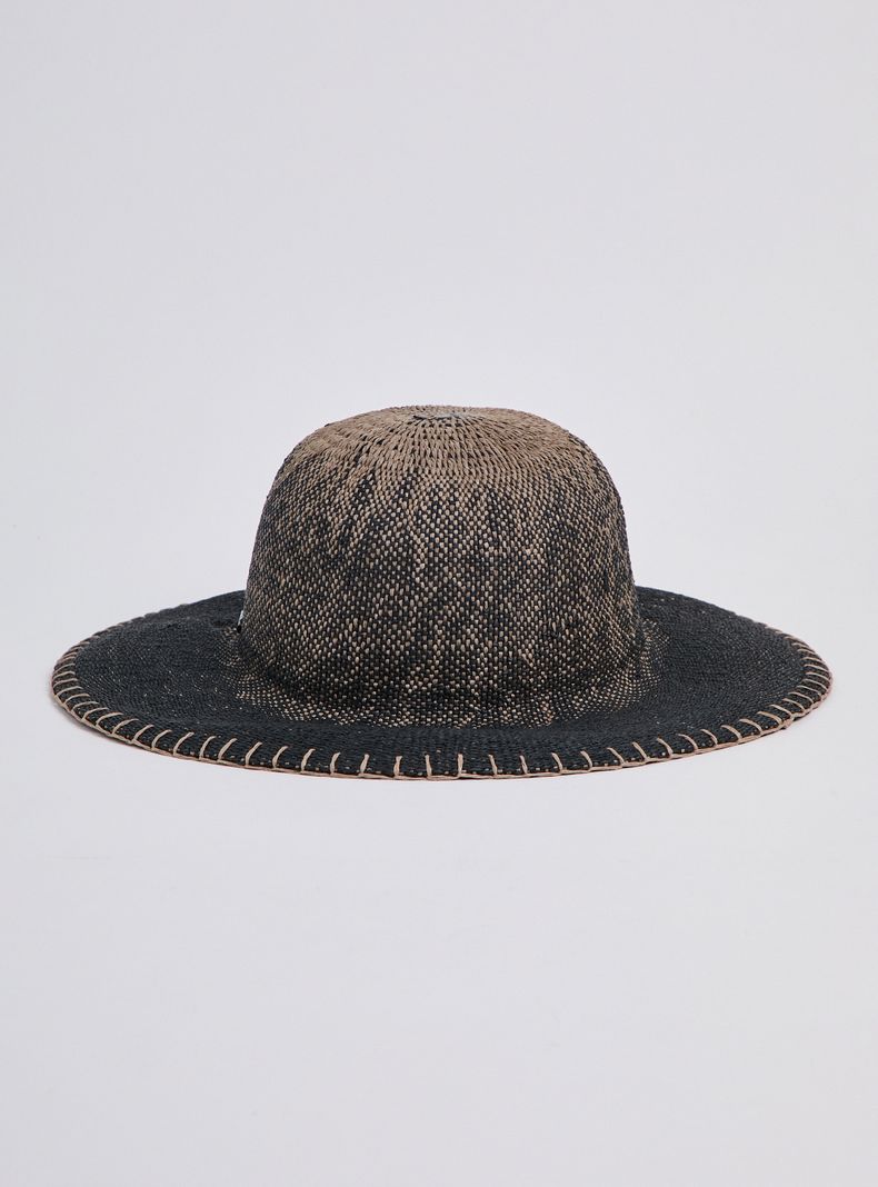 Sombrero Duo Tono con Detalle Bordado