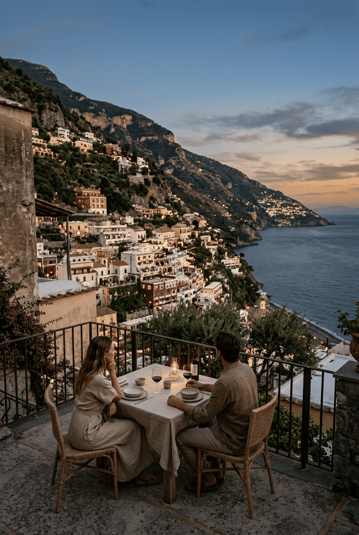 Atardeceres en Positano