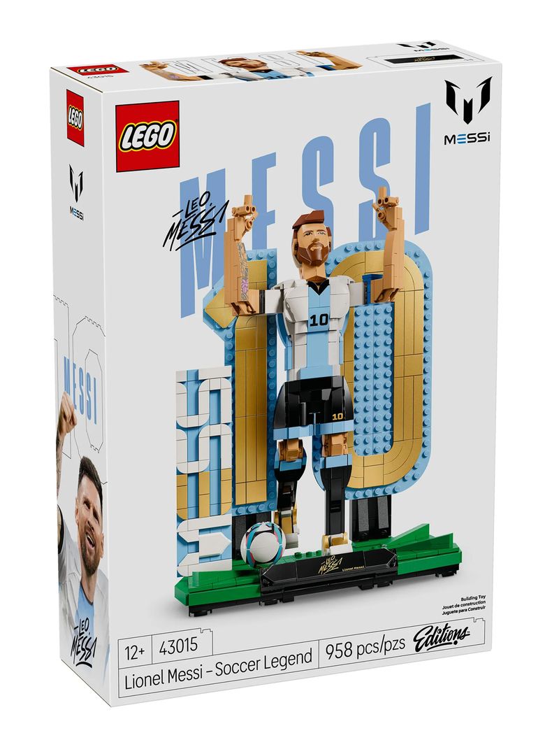 Lego Lionel Messi: Leyenda del Fútbol Mundial