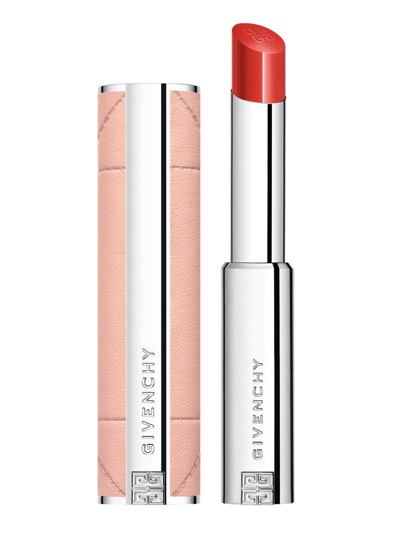 Labial Rose Perfecto Shine Color Luminous Red 3.2 gr Givenchy