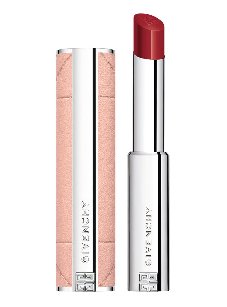Labial Rose Perfecto Shine Color Deep Red 3.2 gr Givenchy