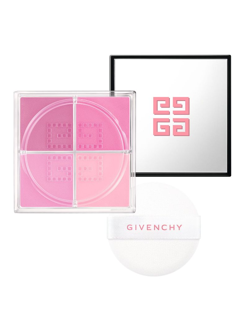 Polvos Suelto 4 Tonos Prisme Libre Blush Mousseline Lilas Givenchy