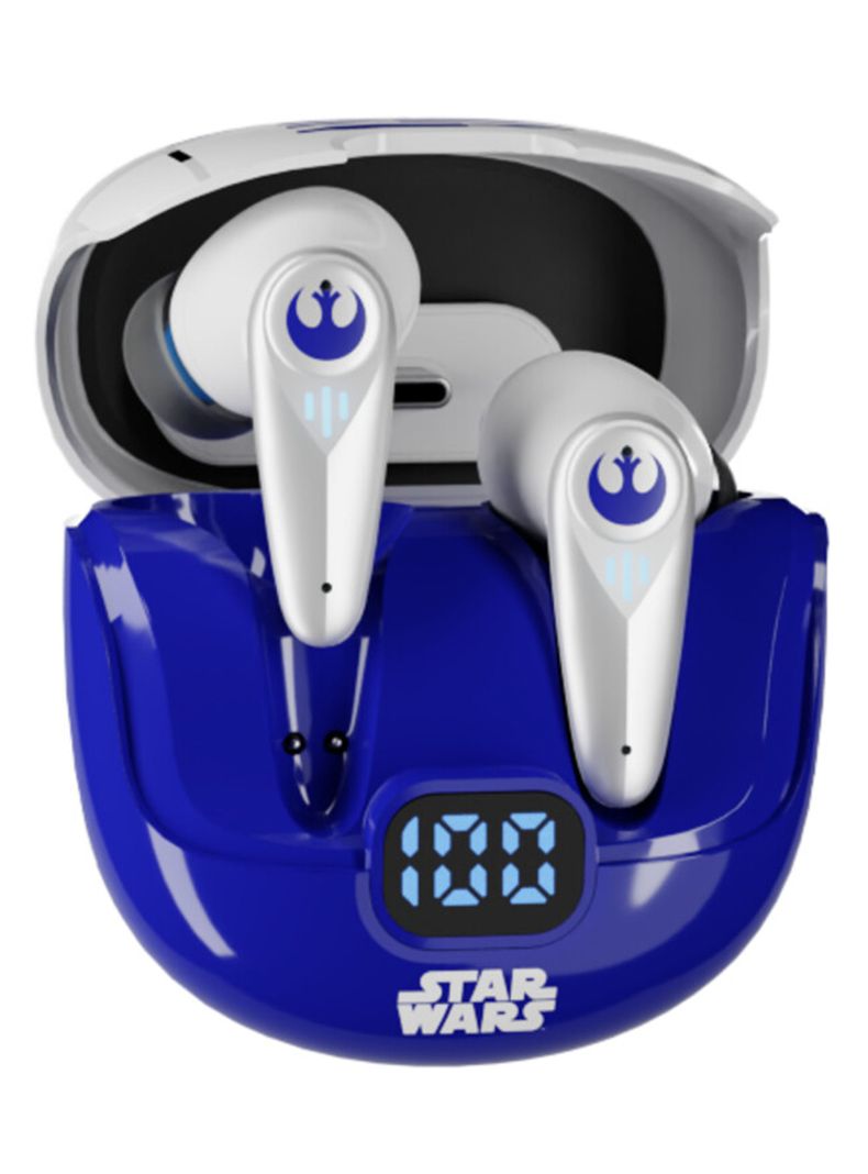 Audífonos Bluetooth TWS ARCUSS250 Blanco Azul