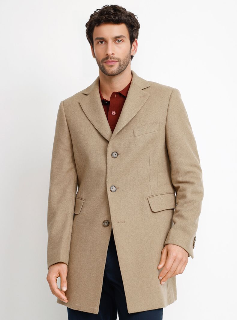 Abrigo Fraser Camel