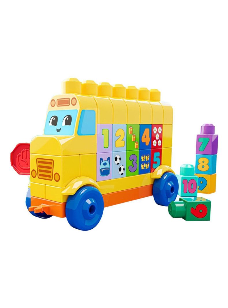 Set de Construcción Autobús de Números Encajables y Contar