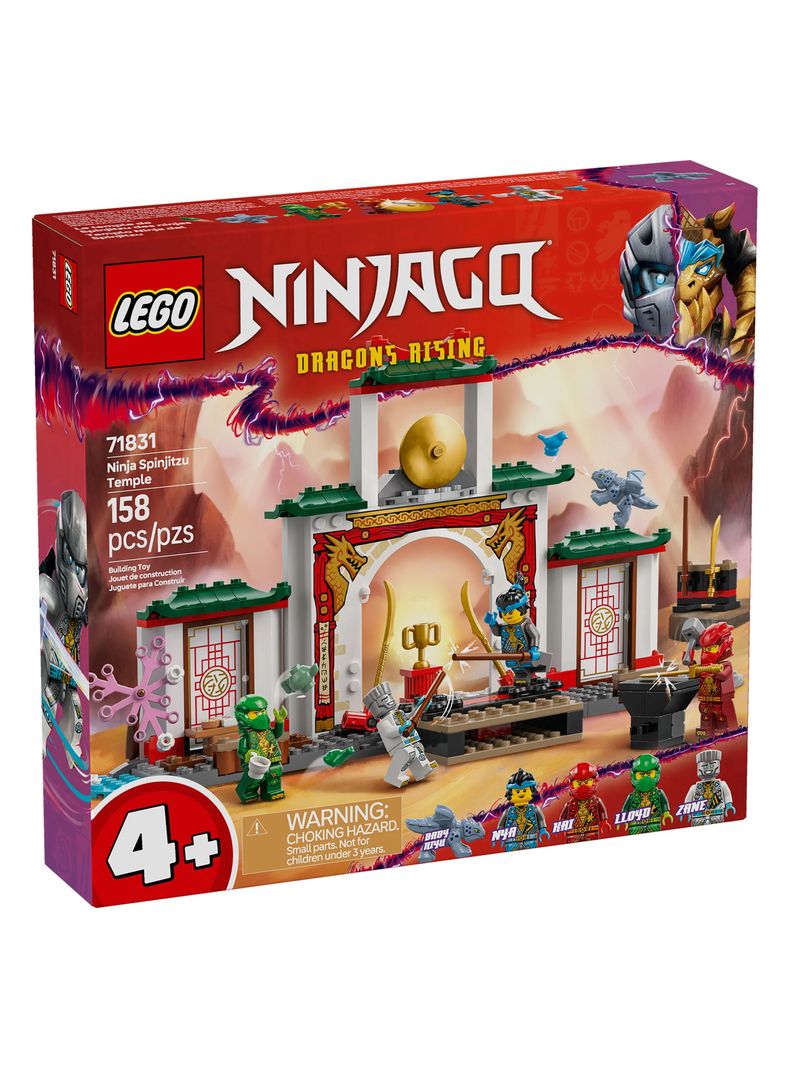 Lego Templo Ninja del Spinjitzu 158 Piezas