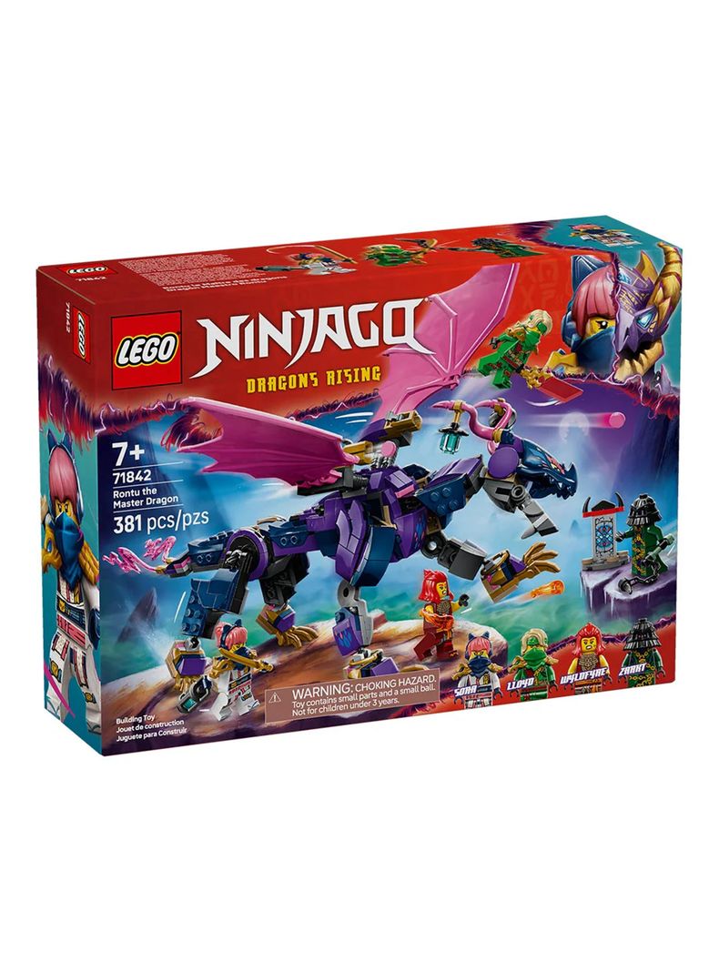 Lego Dragón Maestro Rontu 381 Piezas