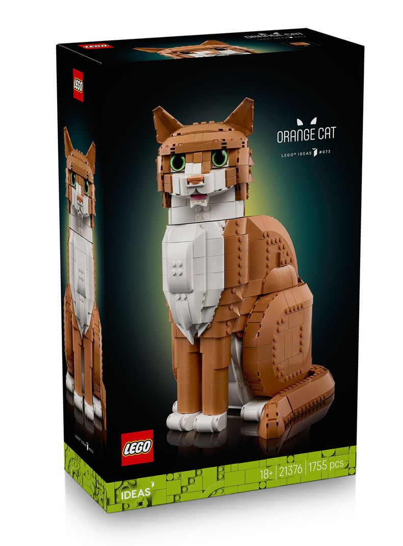 Lego Gato Naranja 1755 Piezas