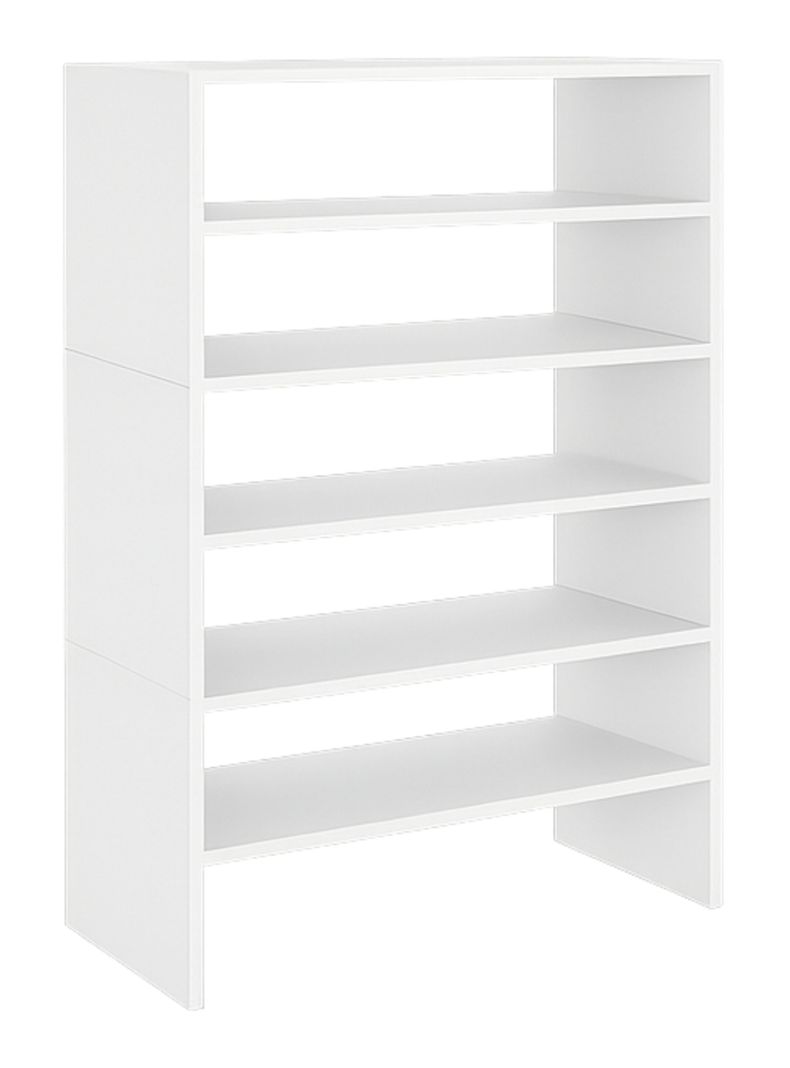 Módulo Zapatero Z-72 Apilable 6 Niveles - Blanco