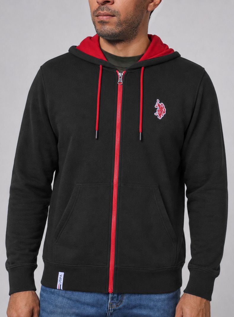 US POLO ASSN POLERÓN HOODIE BICOLOR
