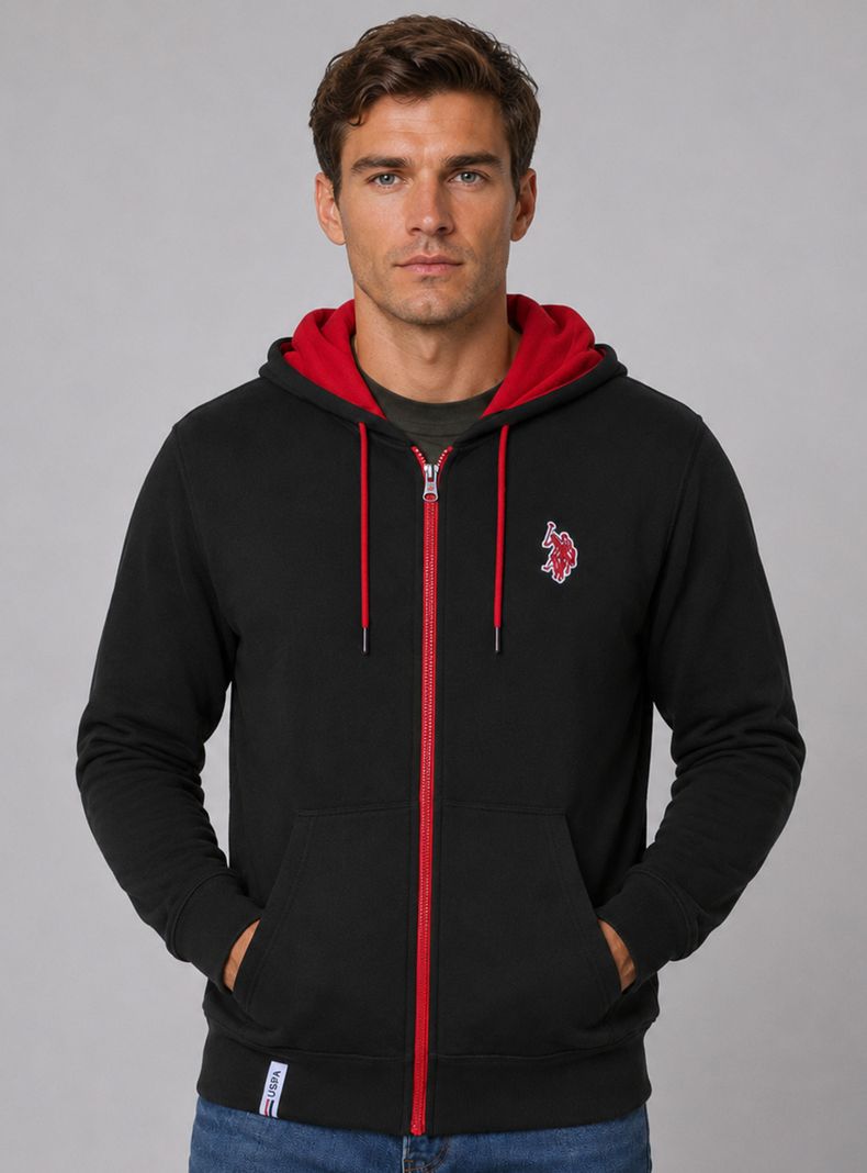 Polerón Hoodie Bicolor