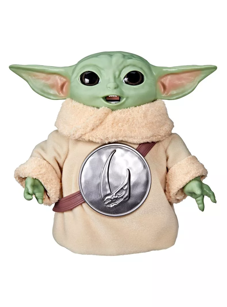 Figura de Acción Grogu Merendando