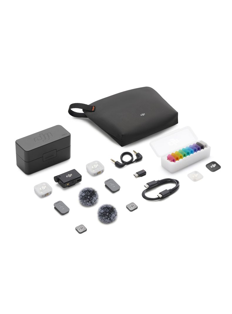 Micrófono Mic Mini 2 2 TX + 1 RX Negro DJI | Paris.cl
