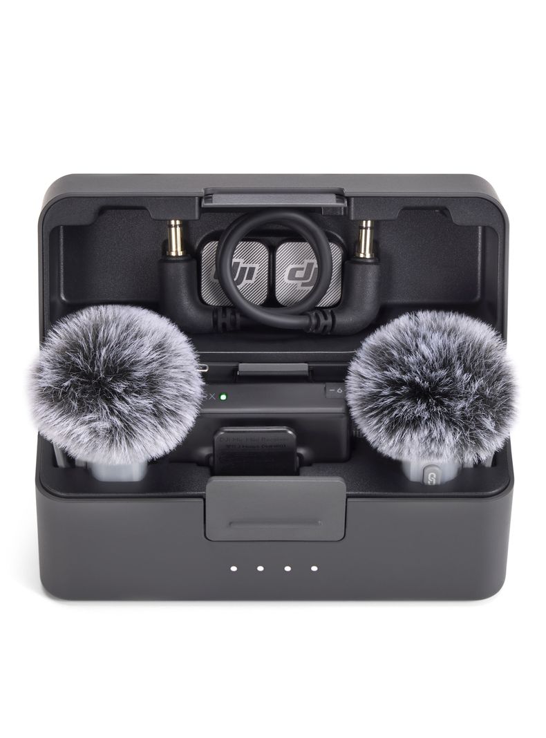 DJI Micrófono Mic Mini 2 2 TX + 1 RX Negro