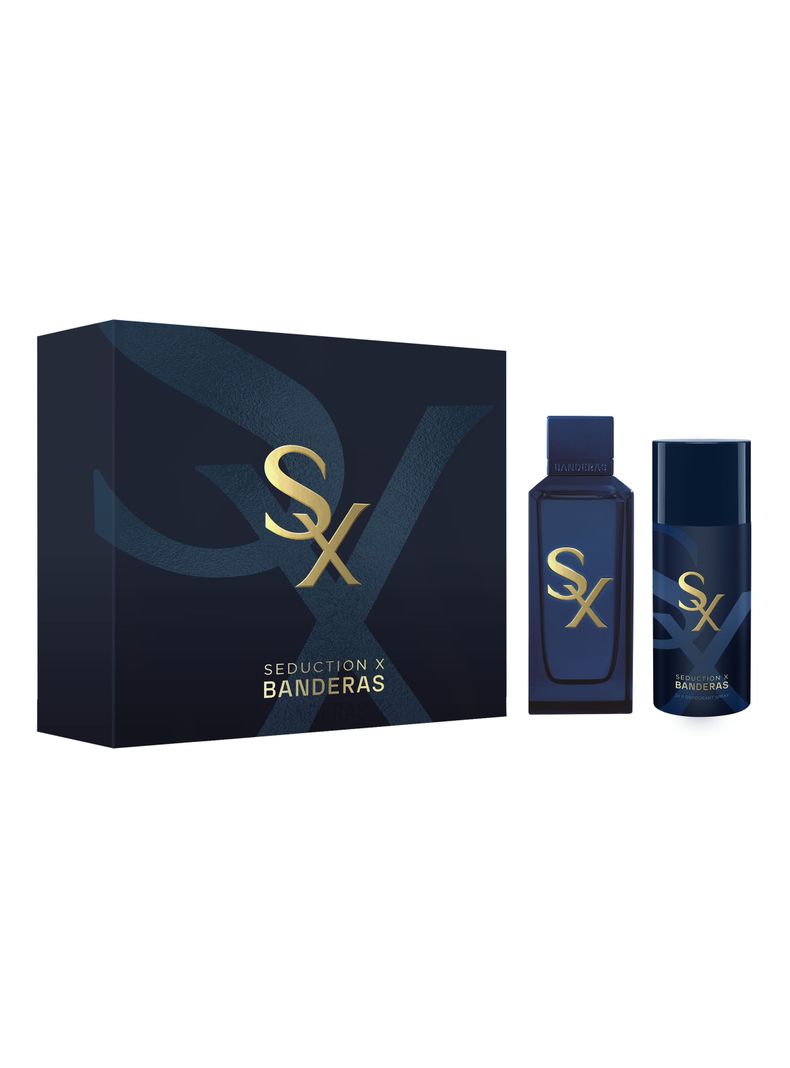 Set Perfume Seduction X EDP Hombre 100 ml + 24H Desodorante 150 ml