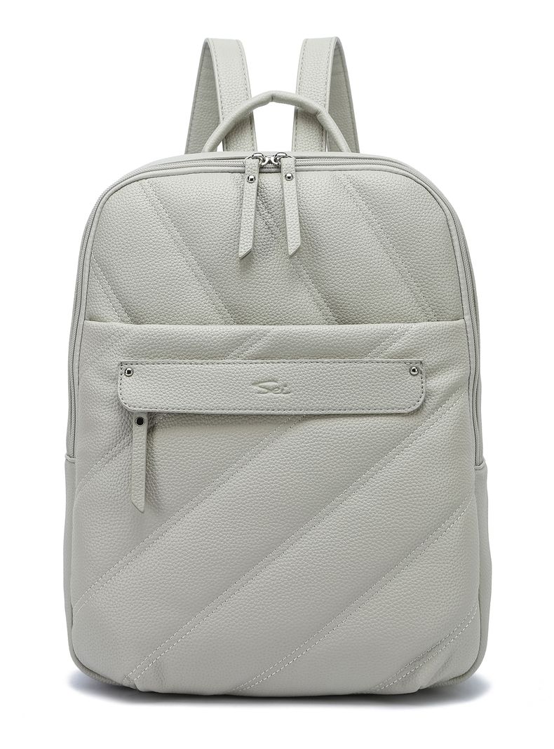 Mochila Porta Notebook Leipzig Gris