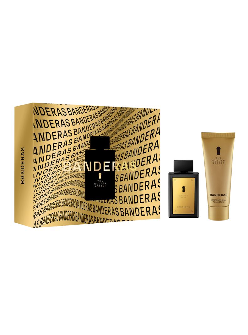 Set Perfume The Golden Secret EDT Hombre 50 ml + Bálsamo After Shave 75 ml