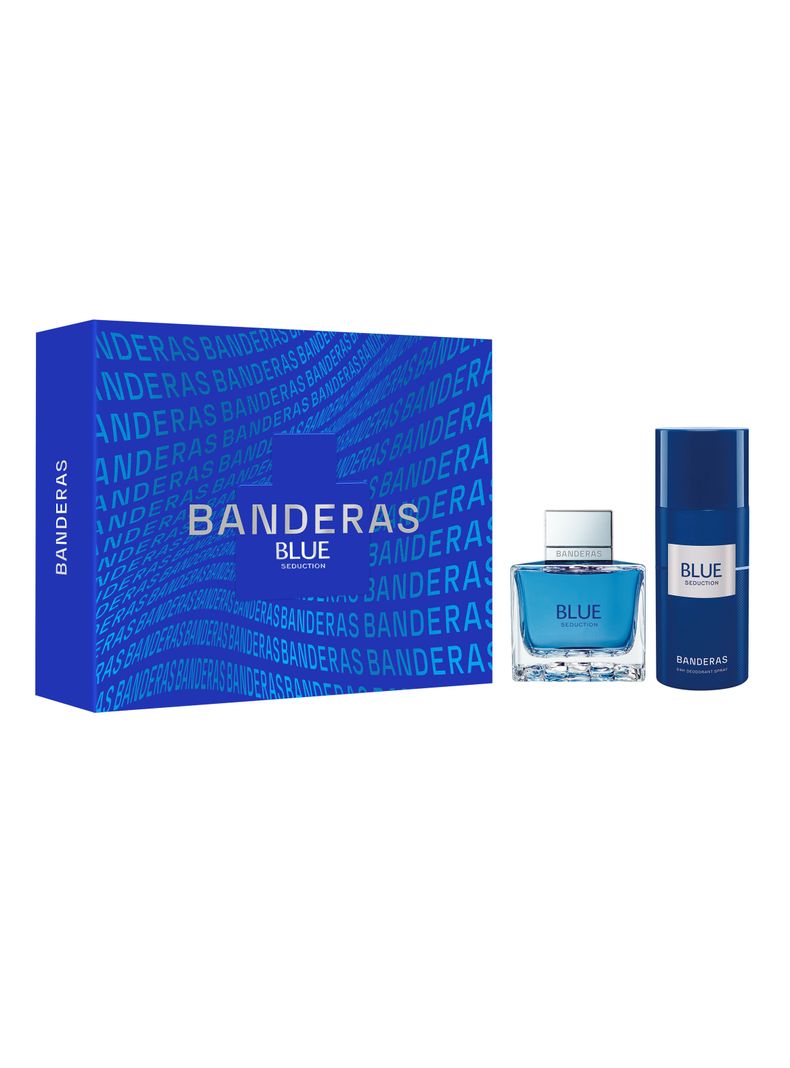 Set Perfume Blue Seduction EDT Hombre 100 ml + 24h Desodorante Spray 150 ml
