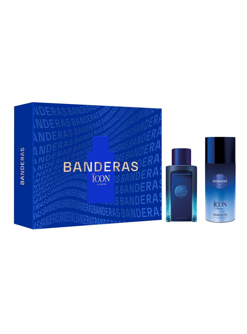 Set Perfume The Icon Supreme Intense EDP Hombre 100 ml + 24h Desodorante Spray 150 ml