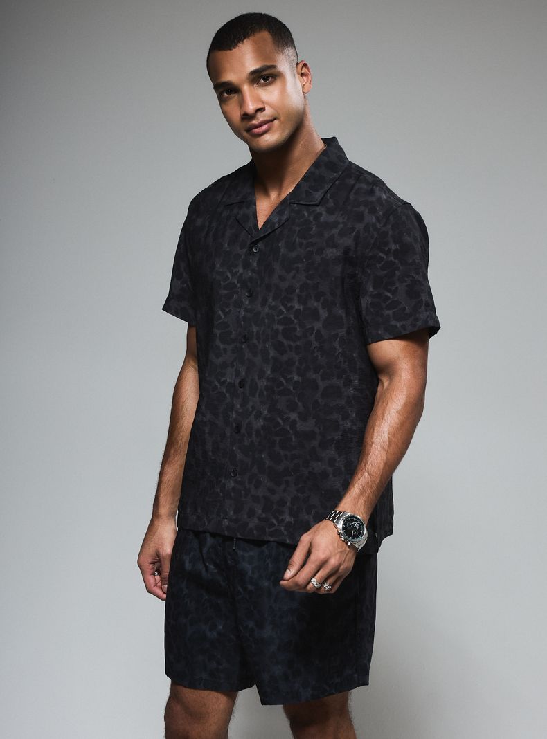 Camisa Estampado Animal Print