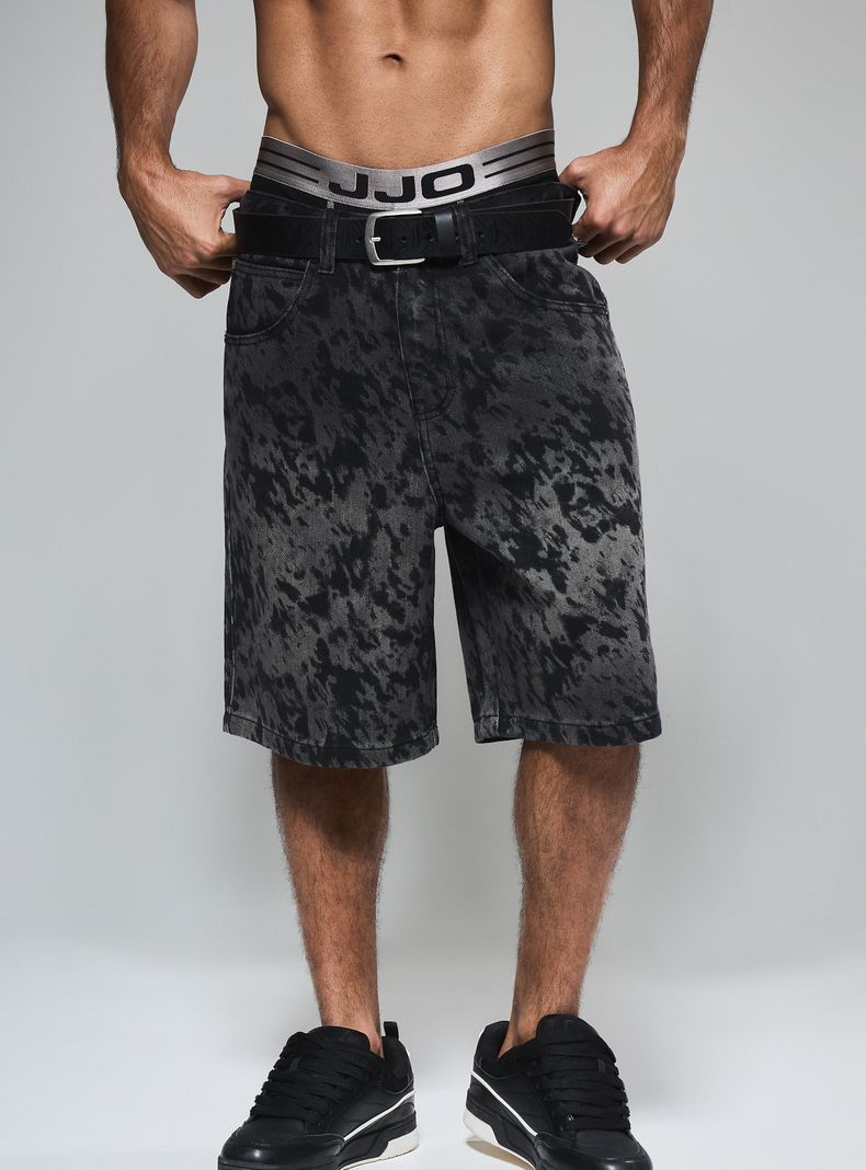 Short Estampado Animal Print Regular Fit