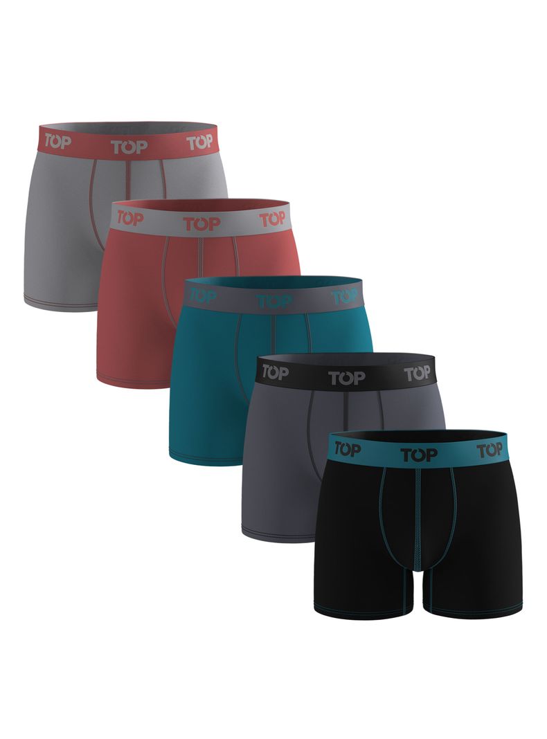 Pack 5 Bóxer Print Color... a $17.990