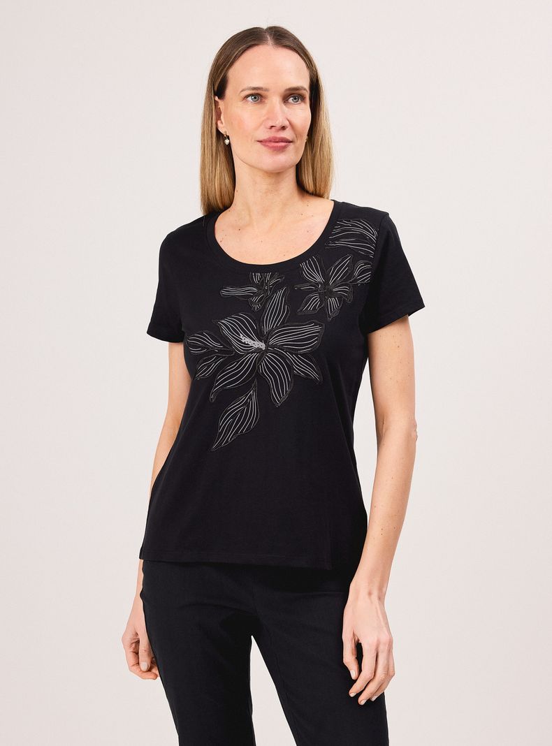 Polera Estampado Frontal