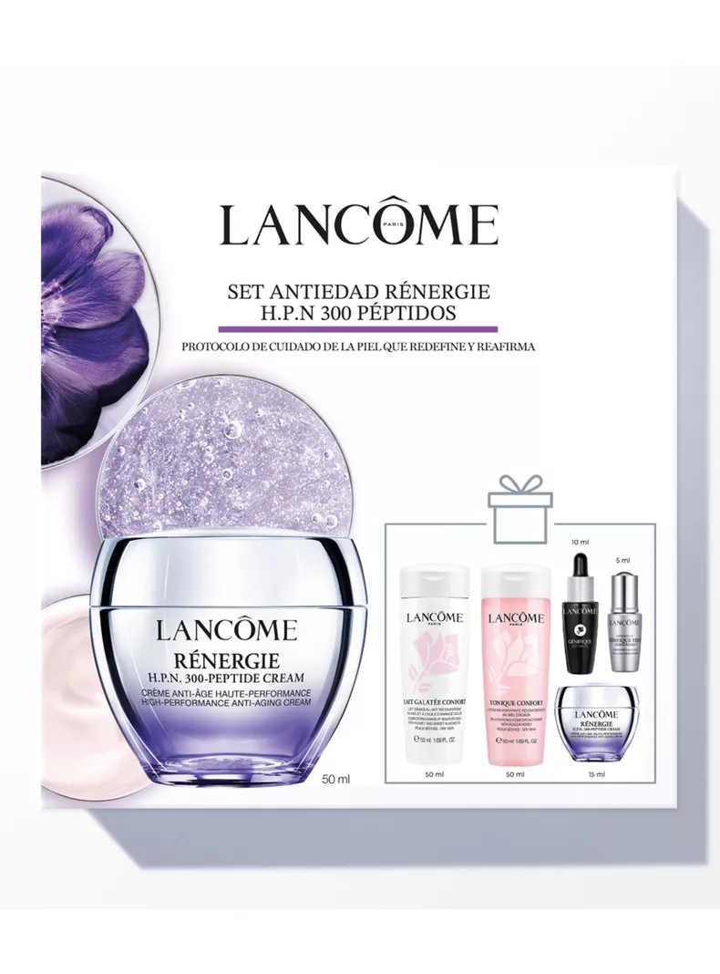 Set Tratamiento Antiedad Crema Rénergie H.P.N. 300 Péptidos 50ml