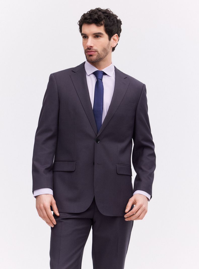 Traje Recto Regular Fit Palm Beach Liso