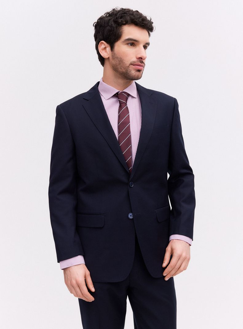 Traje Recto Regular Fit Palm Beach Liso... a $99.990
