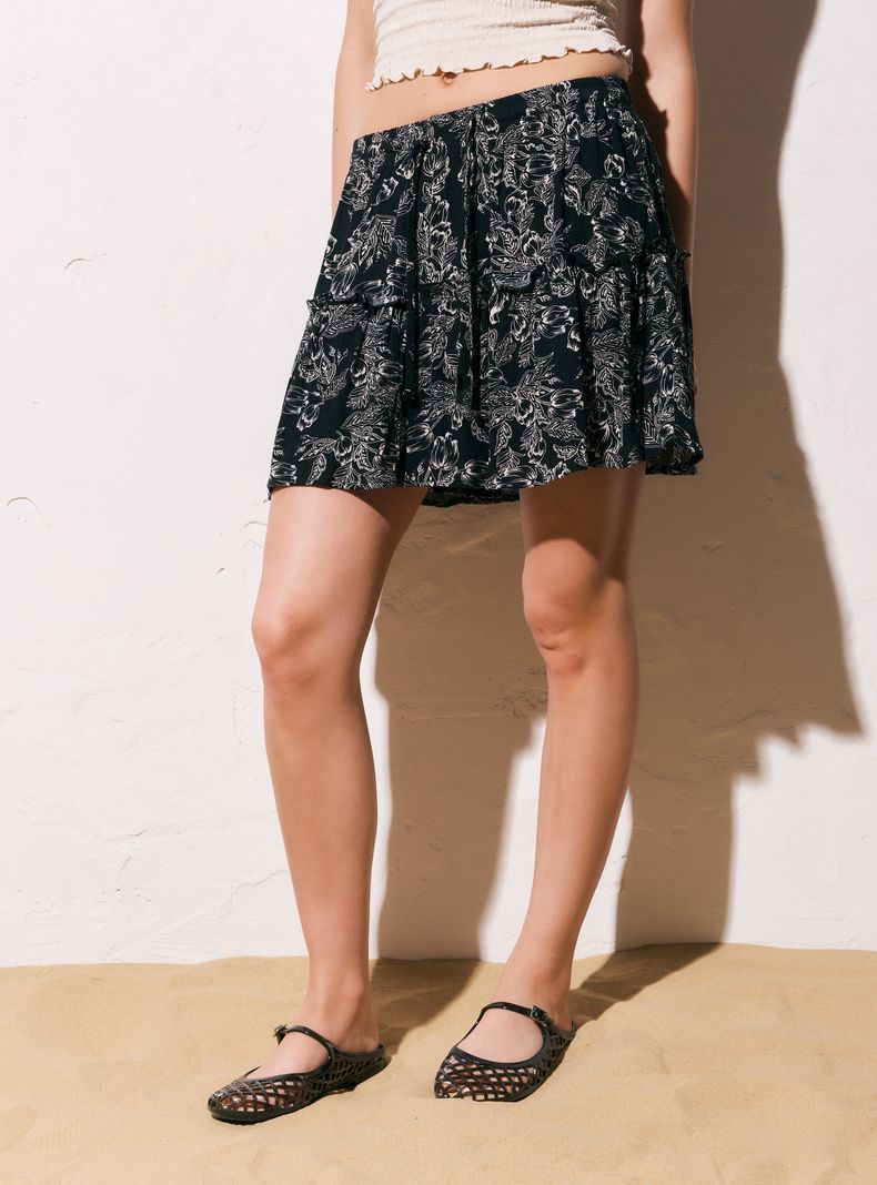Falda con Short Interior