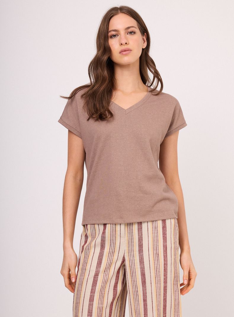 Polera Manga Corta Súper Lisa