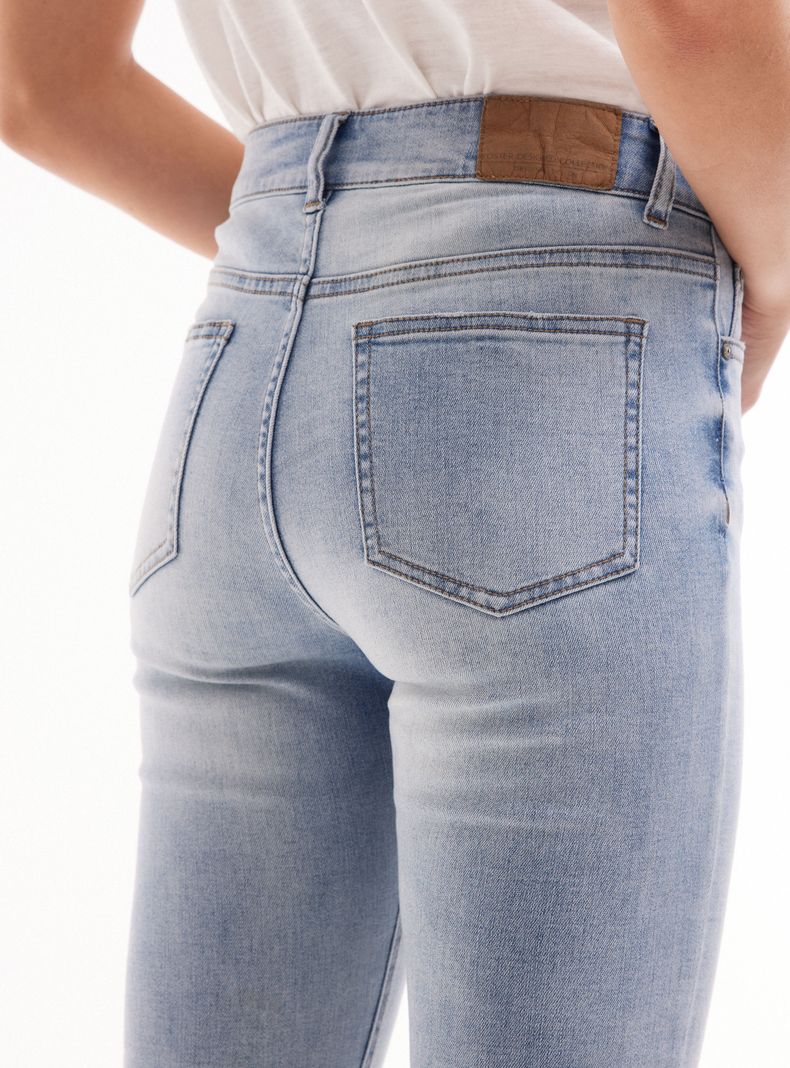 Jeans Tiro Alto Básicos 5 Bolsillos Super Skinny-9