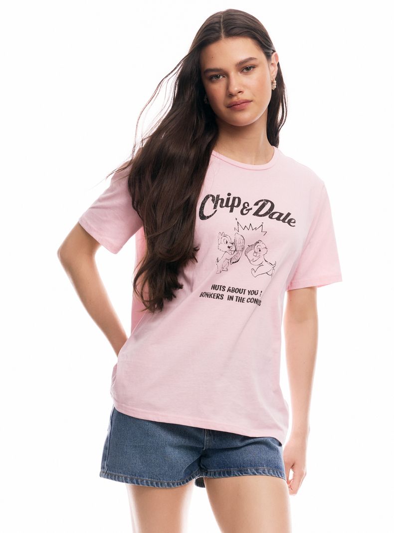 Polera Licencia Chip N Dale Disney