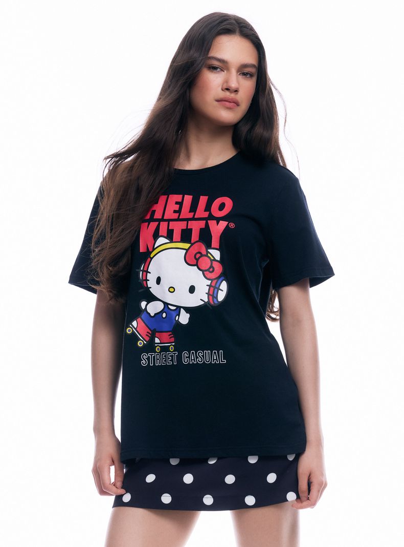 Polera Licencia Hello Kitty Patines