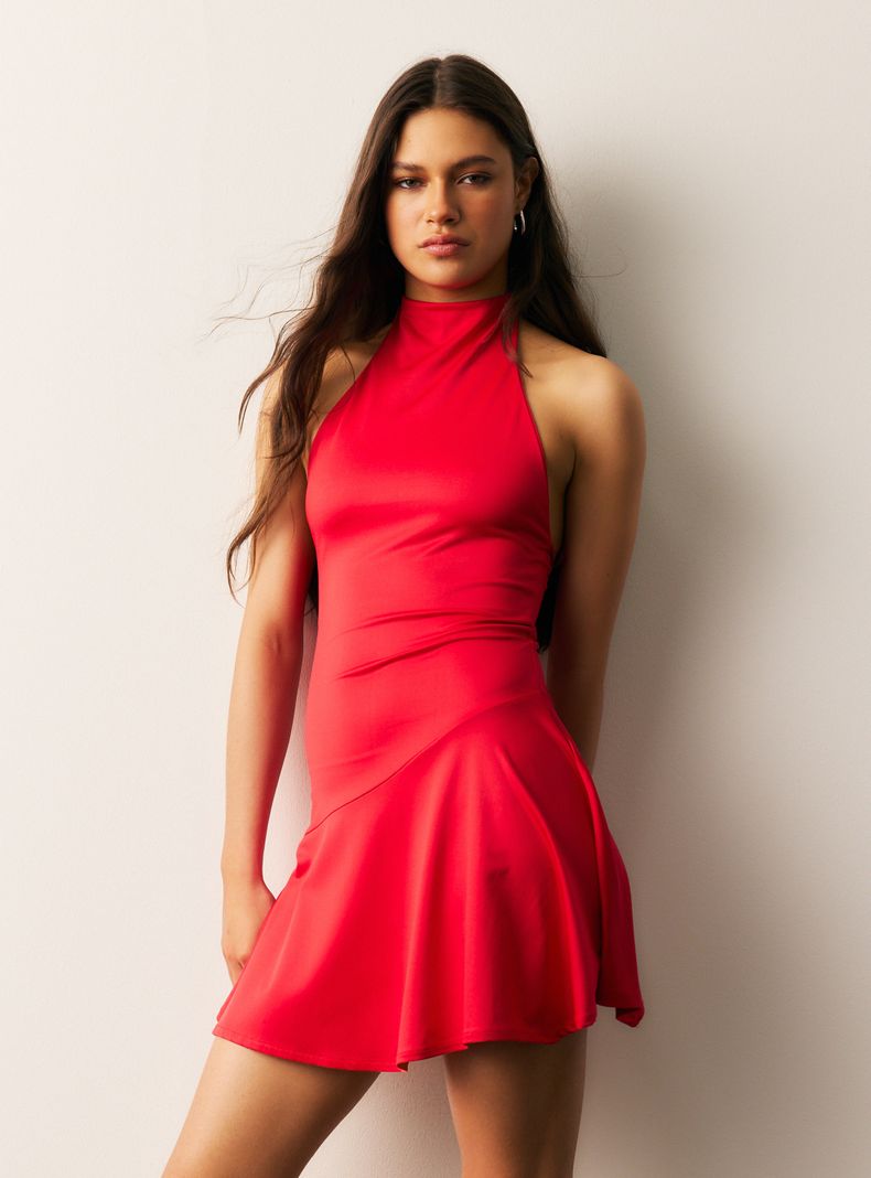 Vestido Cuello Halter