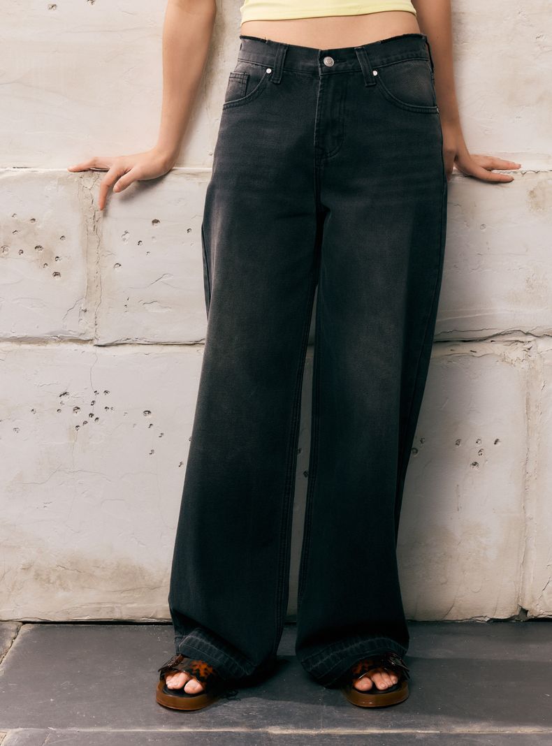 Jeans Focalizado Súper Ancho