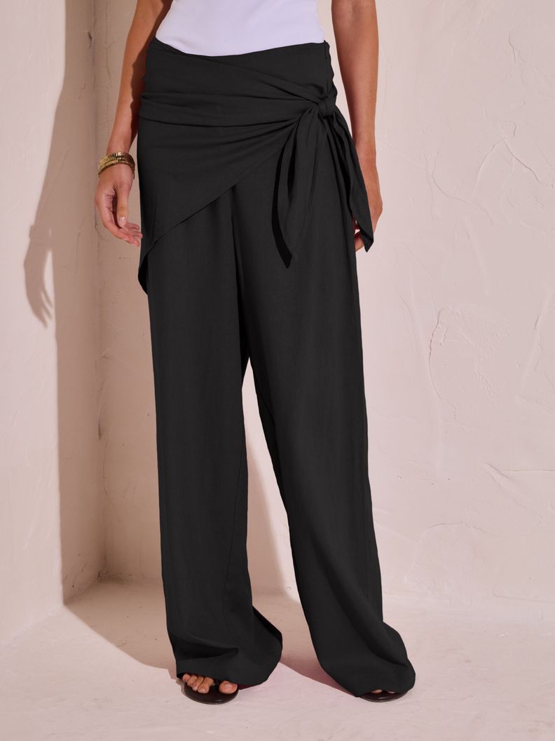Pantalón Pañuelo Incorporado Colección María Pombo