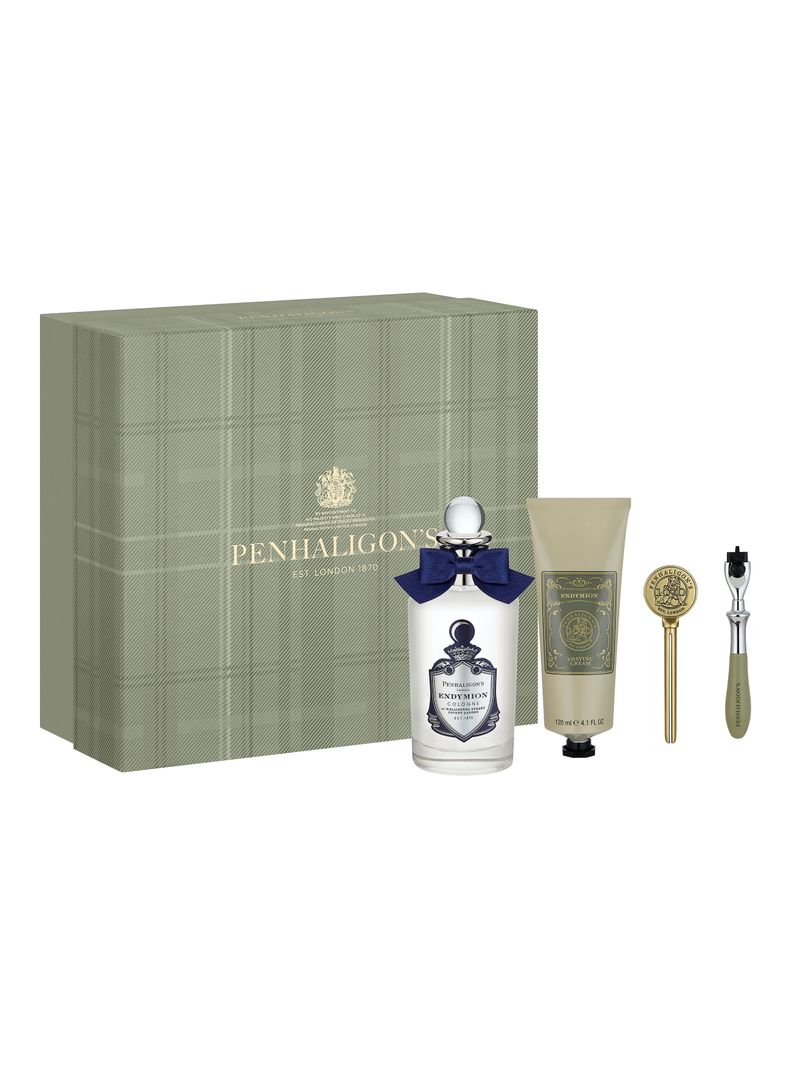 Set Perfume Endymion EDC Hombre 100 ml + Shaving Cream 150 ml + Pen Tube Squeezer