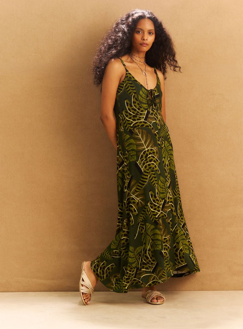 Vestido Pabilos Looks Relajado Full Estampado