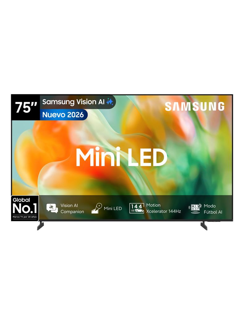 Mini LED Smart TV 75'' 4K UHD Vision AI M80H 2026 + Control por Voz