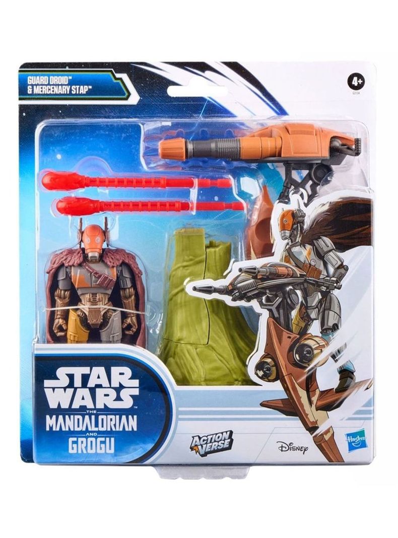 Figura de Acción Guard Droid y Mercenary STAP Actionverse