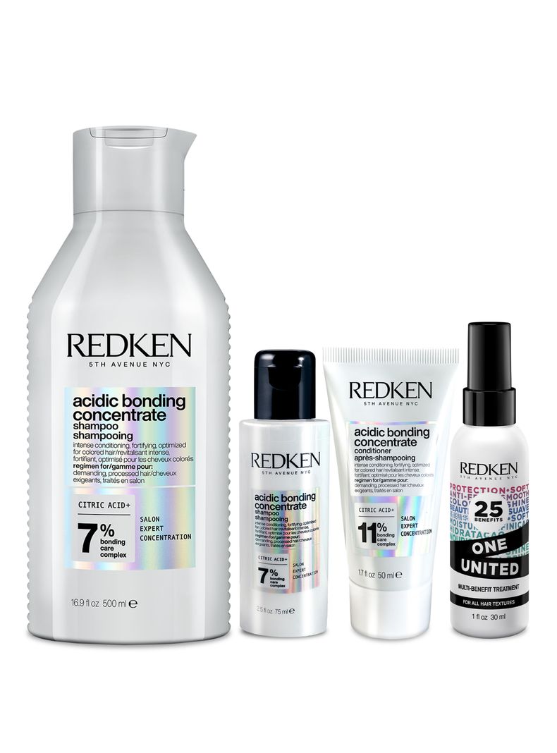 Set Reparación Cabello Dañado ABC Shampoo XL+Minis