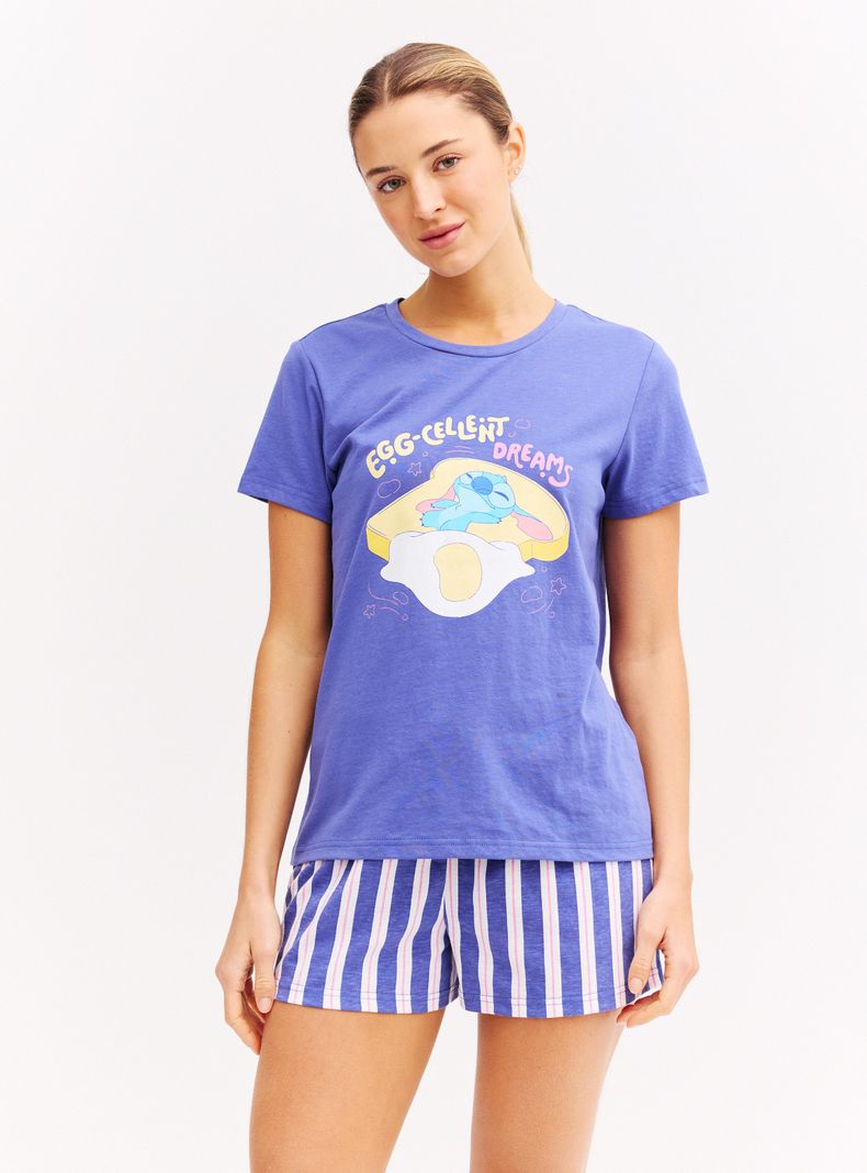 Pijama Disney Stitch Estampado