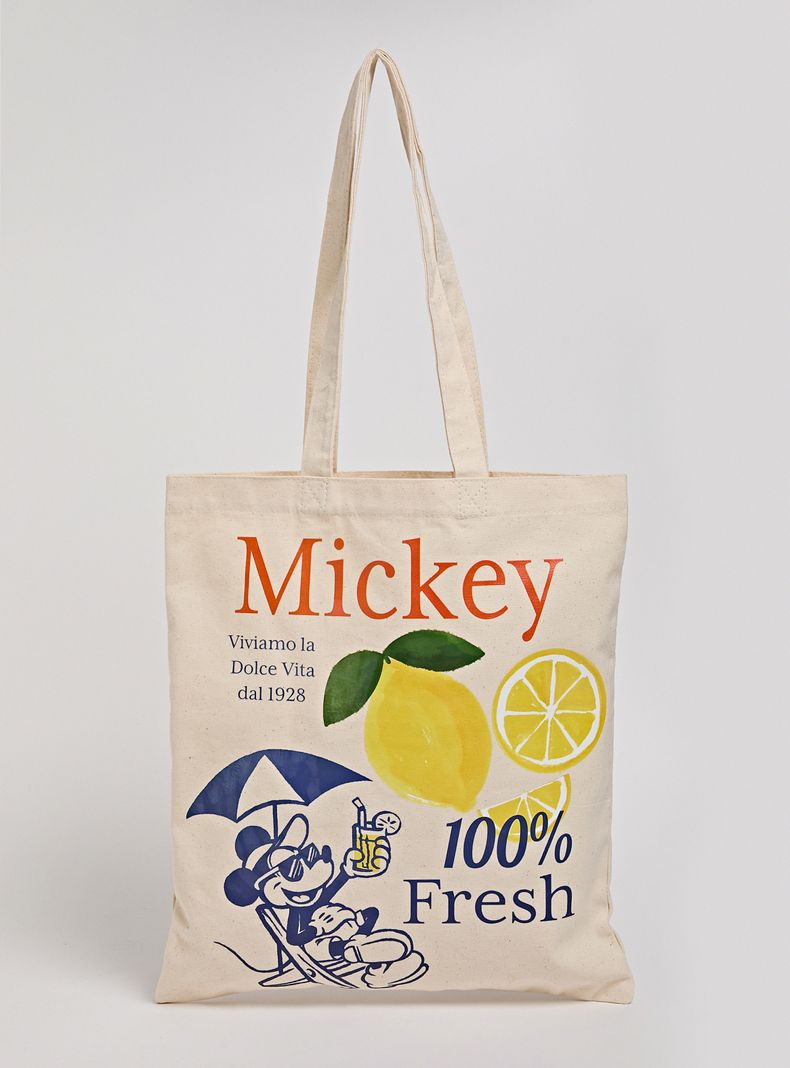 Bolsa de Tela Mickey Mouse Limones