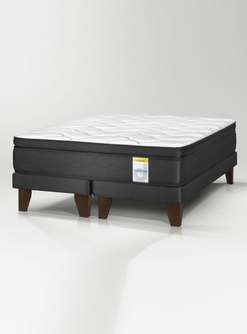 Cama Europea Híbrido Premium King (180x200)