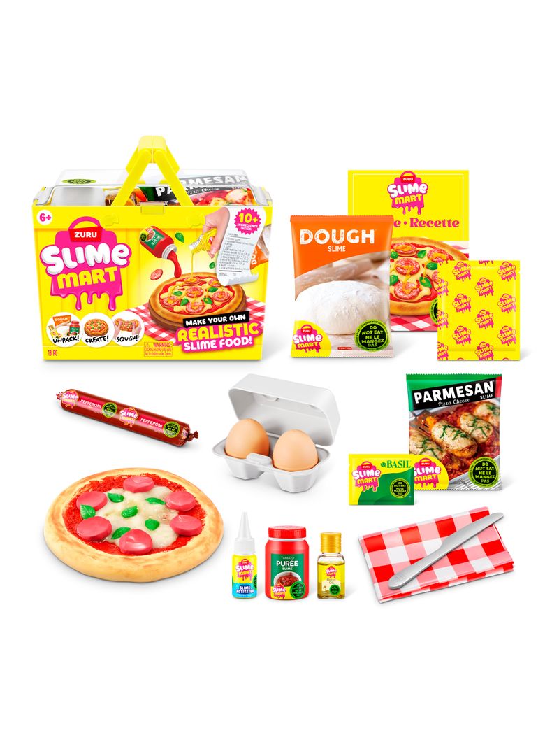 Canasto de Compra Slime Mart Pizza