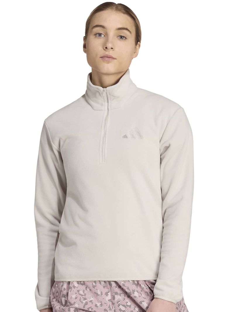 Chaqueta Terrex-Essentials Tela Fleece Medio Cierre Frontal