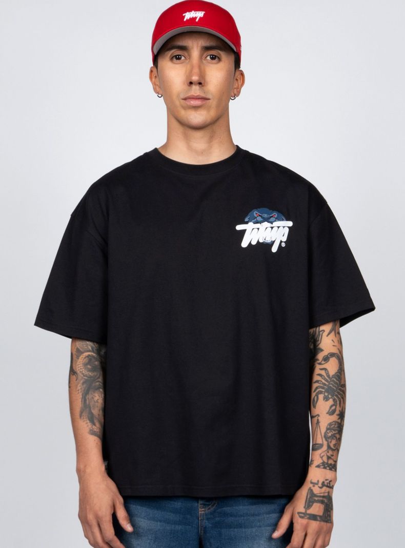 Polera Regular Print Logo